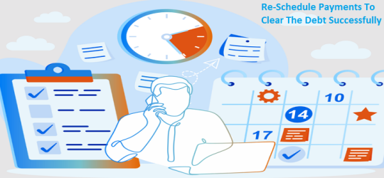 (Step-Wise Guide): How To Re-Schedule Payments To Clear The Debt Successfully?